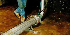 Municipal Booster Pump In Stainless Sleeve